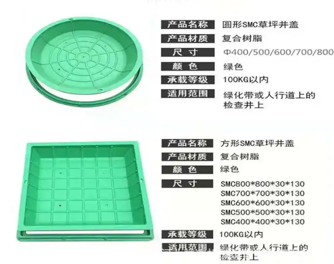 武夷山树脂复合种植井盖展示